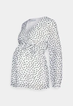 Blouse - White/Black 3 Blouse - White/Black -Anna Field e092c2bb2c80438b802a29467707694a scaled