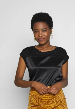 Anna Field T-Shirt Imprimé - Black