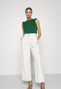 Anna Field T-Shirt Basique - Dark Green -Anna Field e4c6909a4218465898cf48fe92b3578d scaled