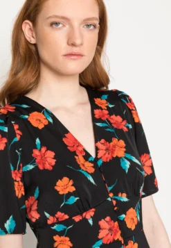 Anna Field Robe De Jour - Black /Red/Multi Coloured -Anna Field e5adc5ad6ff64869ae0c9681a2ac7e8e scaled