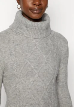 Anna Field Rollkragen Mini Strickkleid - Robe Fourreau - Grey -Anna Field e8a174040ccc4ee1a45178c42adaecbd scaled