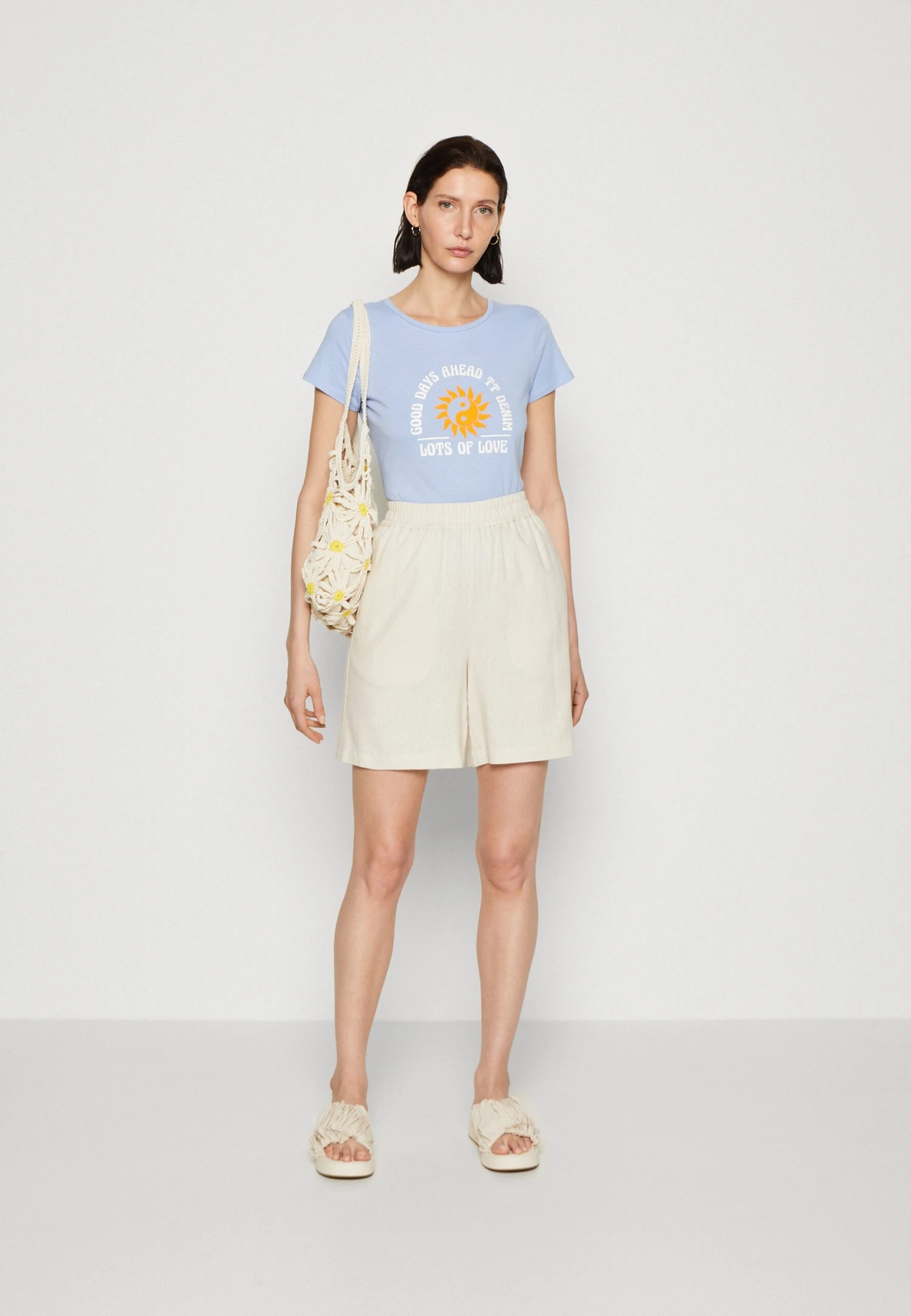 Linen Mix - Short - Beige Anna Field Linen Mix - Short - Beige -Anna Field ec538c18892d4e6d95a54e8d696e6621 scaled