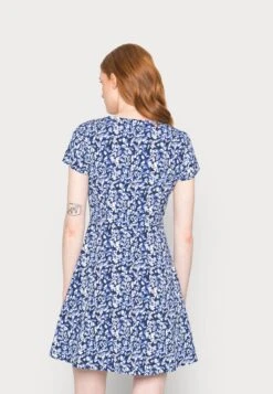 Anna Field Robe De Jour - Blue/White/Multi Coloured -Anna Field eddb226674194df1937c32ea666a7d81 scaled