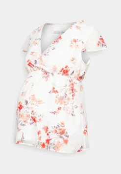 Mama Belt - Blouse - White/Red -Anna Field ef6658416ae94c7497f871508e699540 scaled